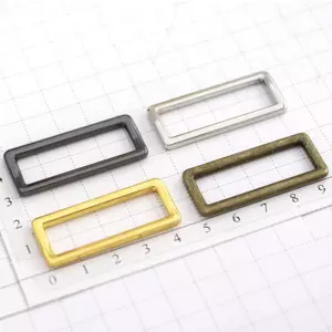 Metal Ring - Square Single Loop Ring